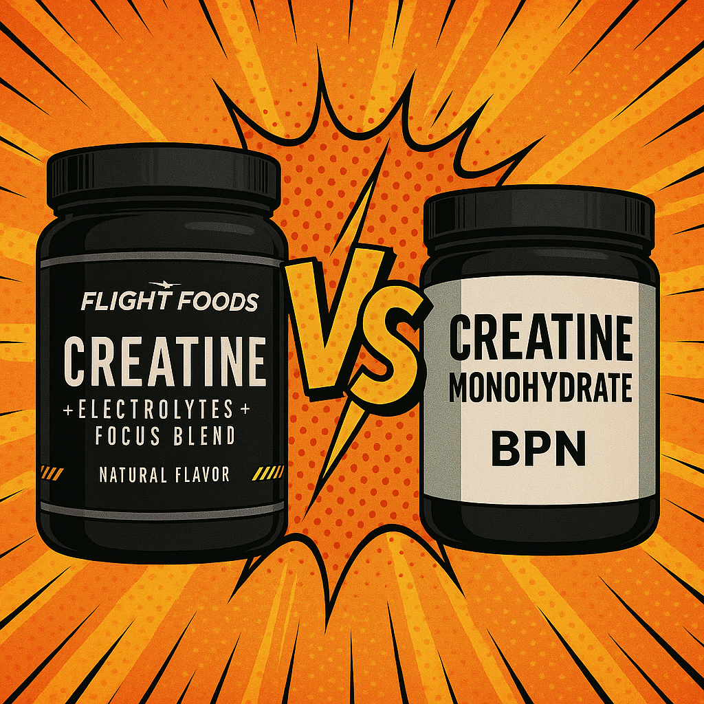 BPN Creatine vs. Flight Foods Throttle Creatine: Which Pure Monohydrate Delivers Better Strength & Recovery in 2025?