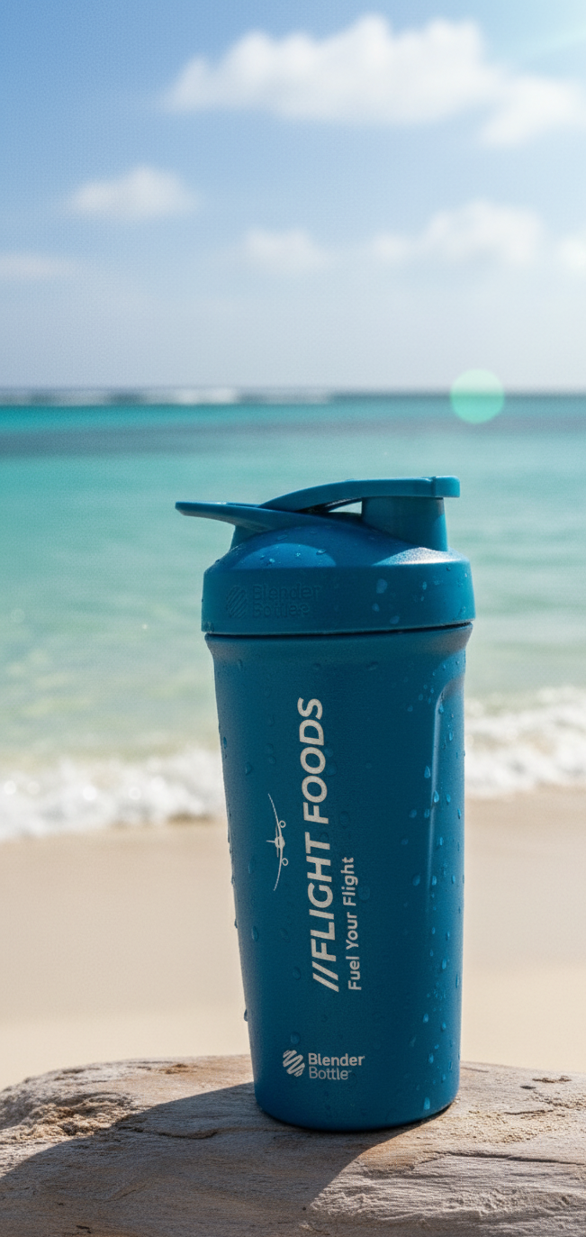 Blue Flight Foods Shaker Bottle | Faith-Driven Fitness Accessory