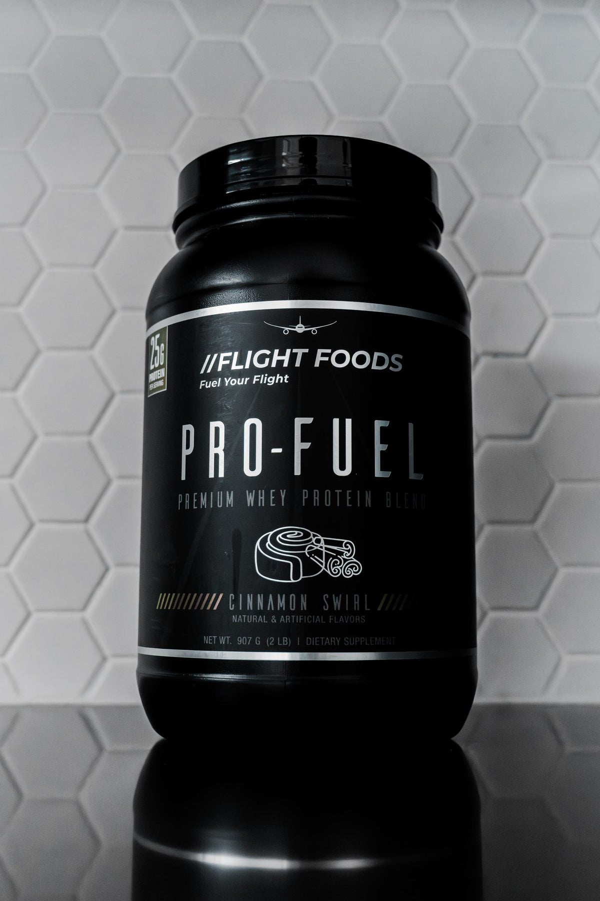 Pro-Fuel whey protein tub