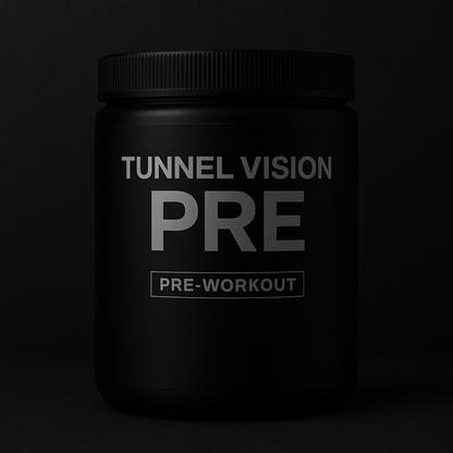 Tunnel Vision Pre-Workout | Clean Focus & Lasting Energy For Peak Performance