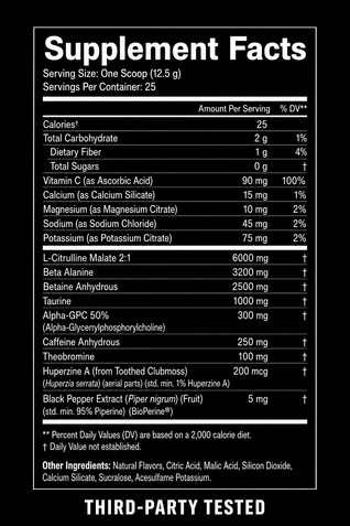 Blessed Berry Pre-Workout - Pre-Workout Supplement - Flight Foods