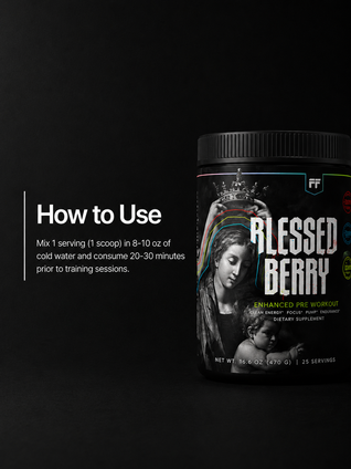 Blessed Berry Pre-Workout - Pre-Workout Supplement - Flight Foods