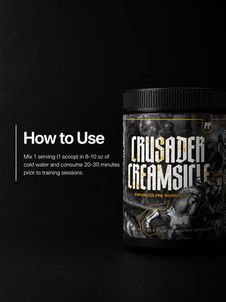 Crusader Creamsicle Pre-Workout