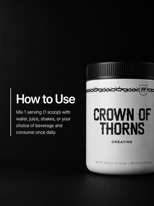 Crown of Thorns Creatine Monohydrate - Creatine Supplement - Flight Foods