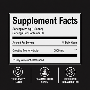 Crown of Thorns Creatine Monohydrate - Creatine Supplement - Flight Foods