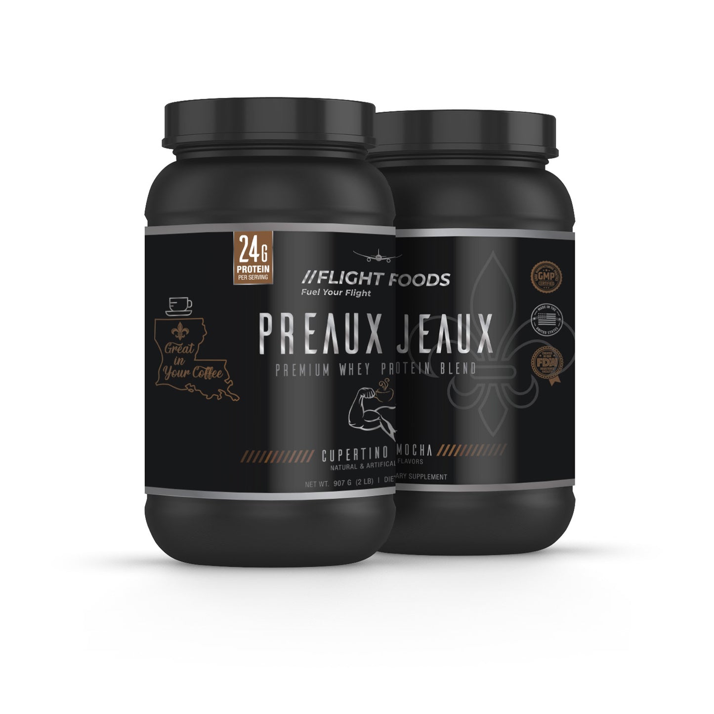 Preaux Jeaux: Protein for Your Coffee