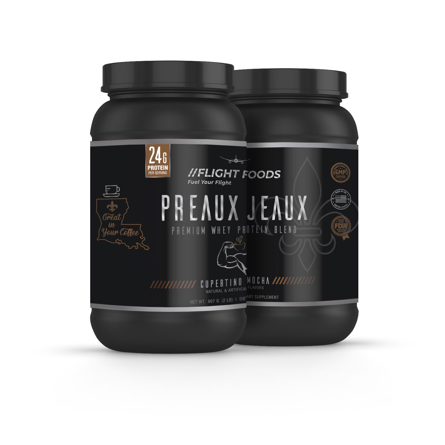 Preaux Jeaux Whey Protein for Coffee