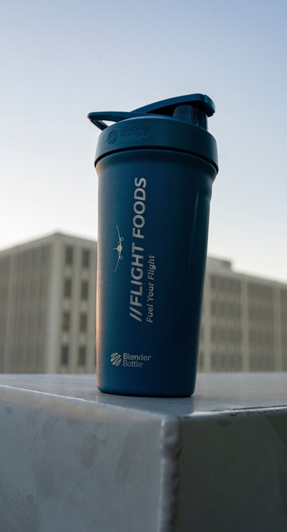 Blue Flight Foods Shaker Bottle | Faith-Driven Fitness Accessory