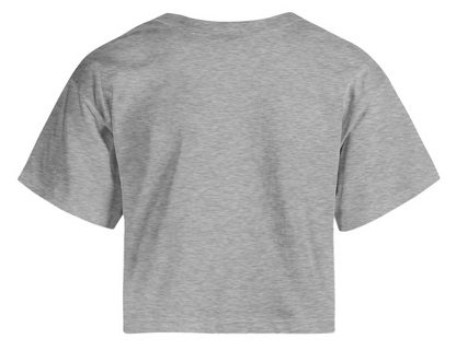 Flight Foods Ladies Cropped Tee (Gray)