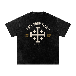 Flight Foods Oversized Cross Tee