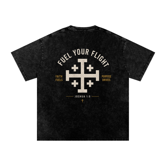 Flight Foods Oversized Cross Tee