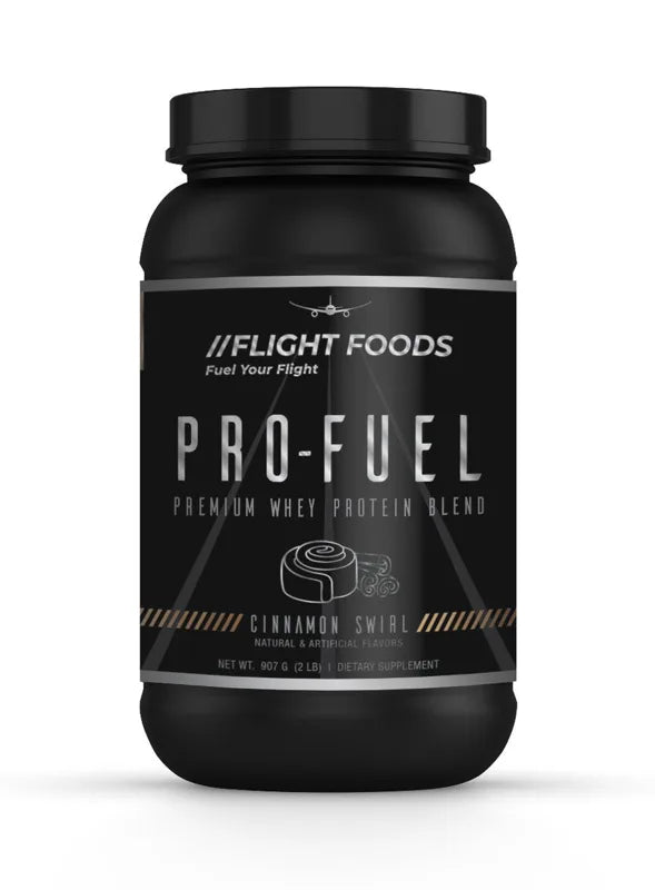 Pro-Fuel Premium Whey Protein, Cinnamon Swirl tub
